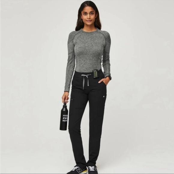 Figs Pants - Figs Yola Skinny Scrub Pants